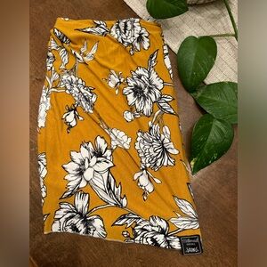 Milkmaid Goods Floral Swaddle Blanket